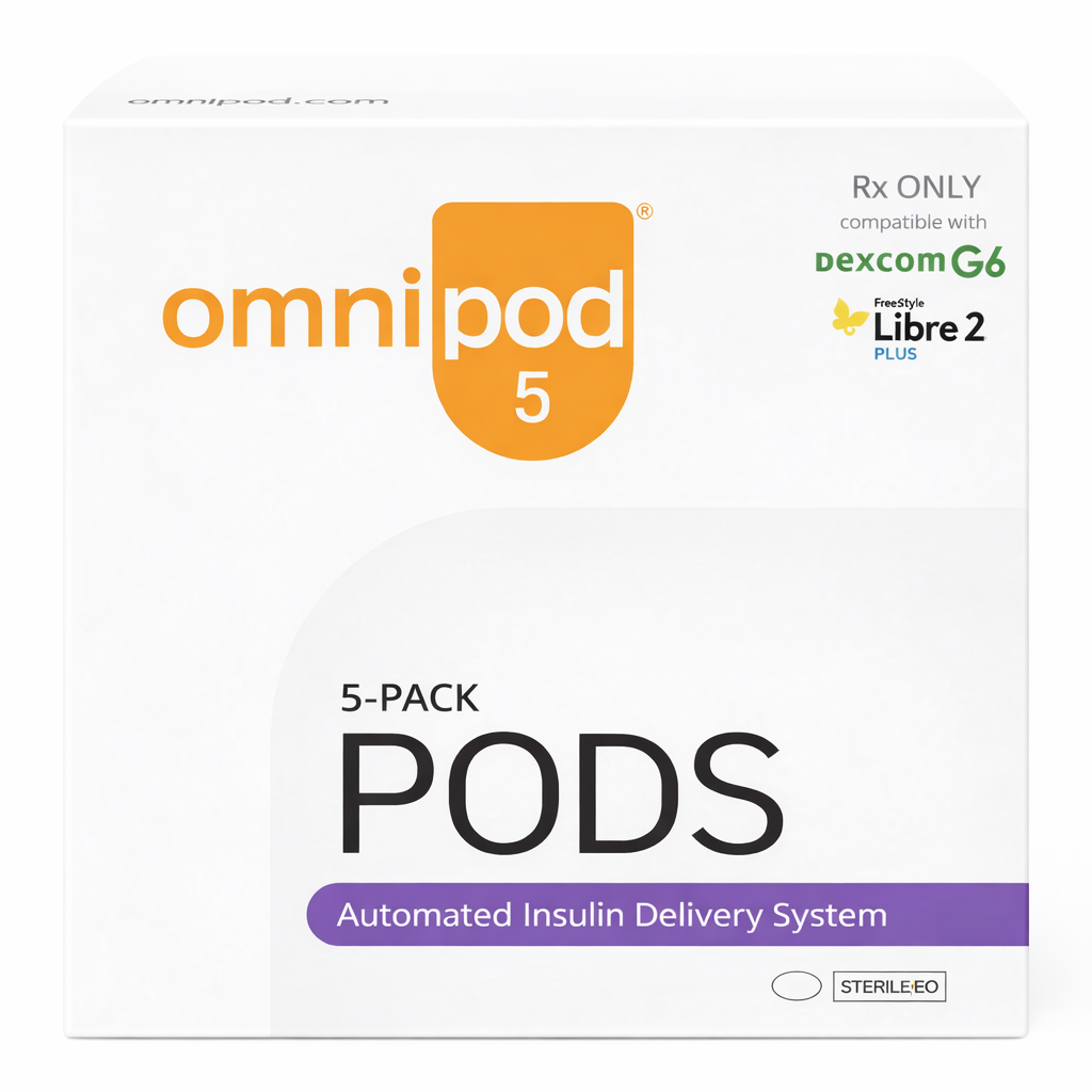 Omnipods 5ct G6 / Libre2 Plus