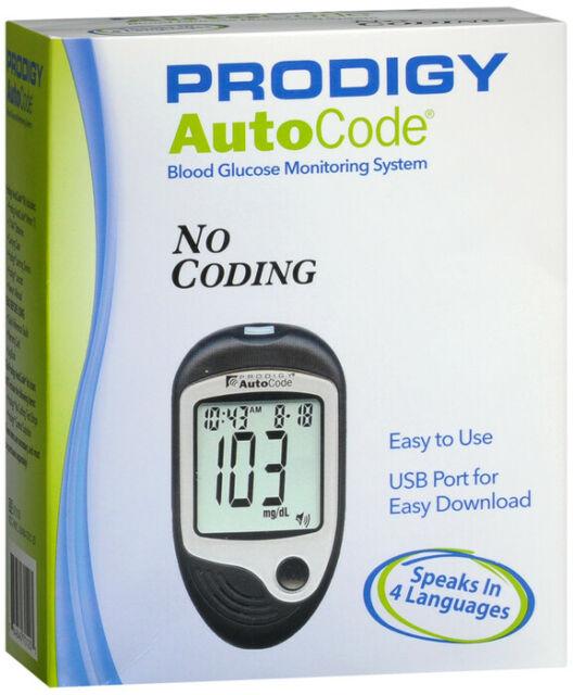 Prodigy Autocode <br>Talking Blood Glucose<br> Monitoring Meter