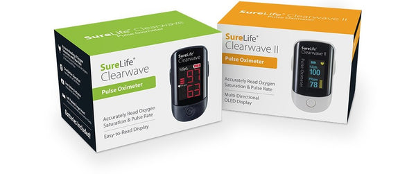 Clearwave Pulse Oximeter<br>BLACK