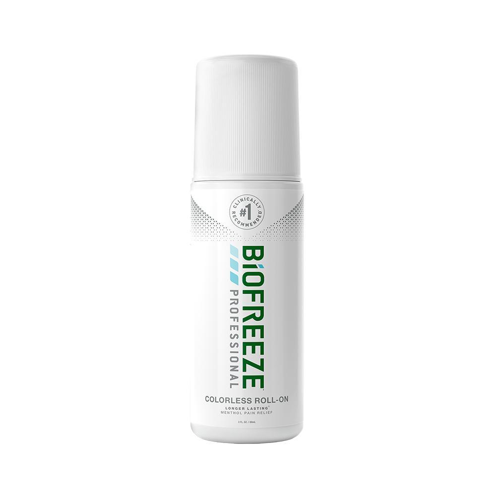Biofreeze Professional <br>Roll-On Pain Relief <br>Gel Bottle Colorless <br> 3 oz.