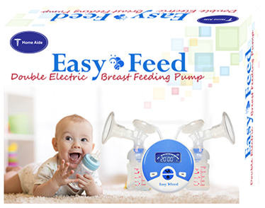 Home Aide Easy Feed Double Electric Breast-Feeding Pump