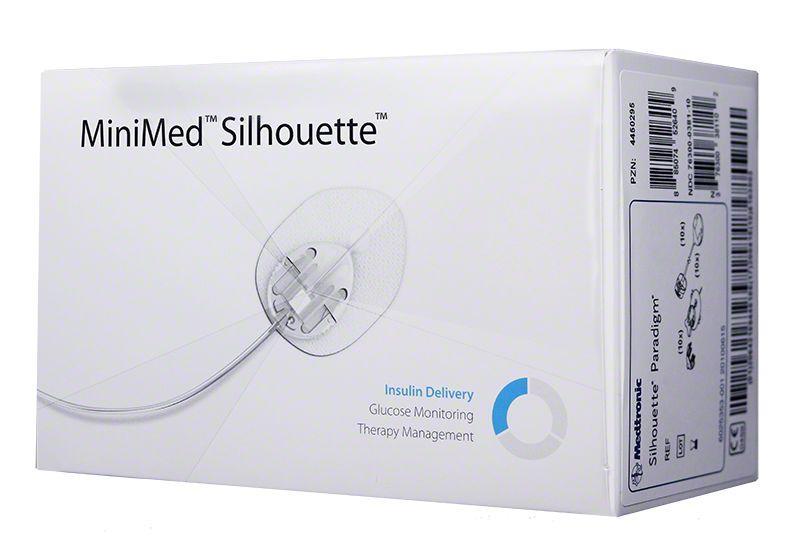 Medtronic MMT381 <br>Minimed Paradigm Silhouette <br>Infusion Set, 23 inch, 13mm