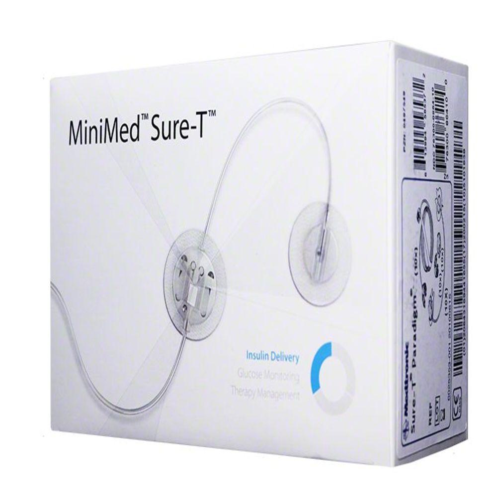 Medtronic MMT862 <br> Minimed Sure-T Infusion<br>  Set 29G 6mm 18in 10/BX