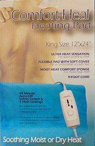 Home Aide Comfort<br> Heal Heating Pad  <Br>King Size