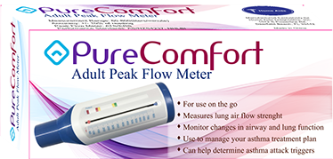 Home Aide Pro Comfort Adult Peak Flow Meter