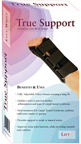 Home Aide True Support Orthopedic Wrist Brace (RIGHT)