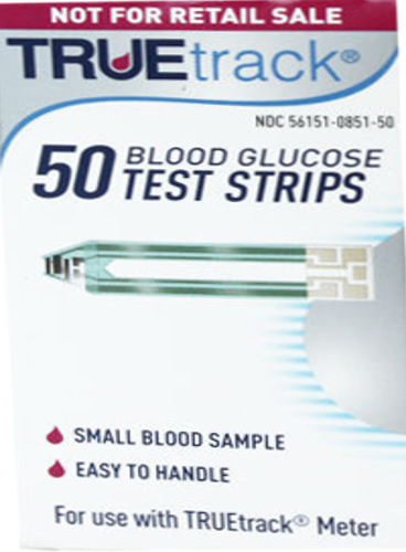 True Track Test Strips - Box of 50