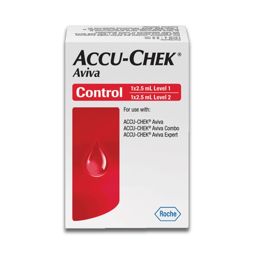 Accu-Chek Aviva <br> Control Solution <br>2.5ml High/Low