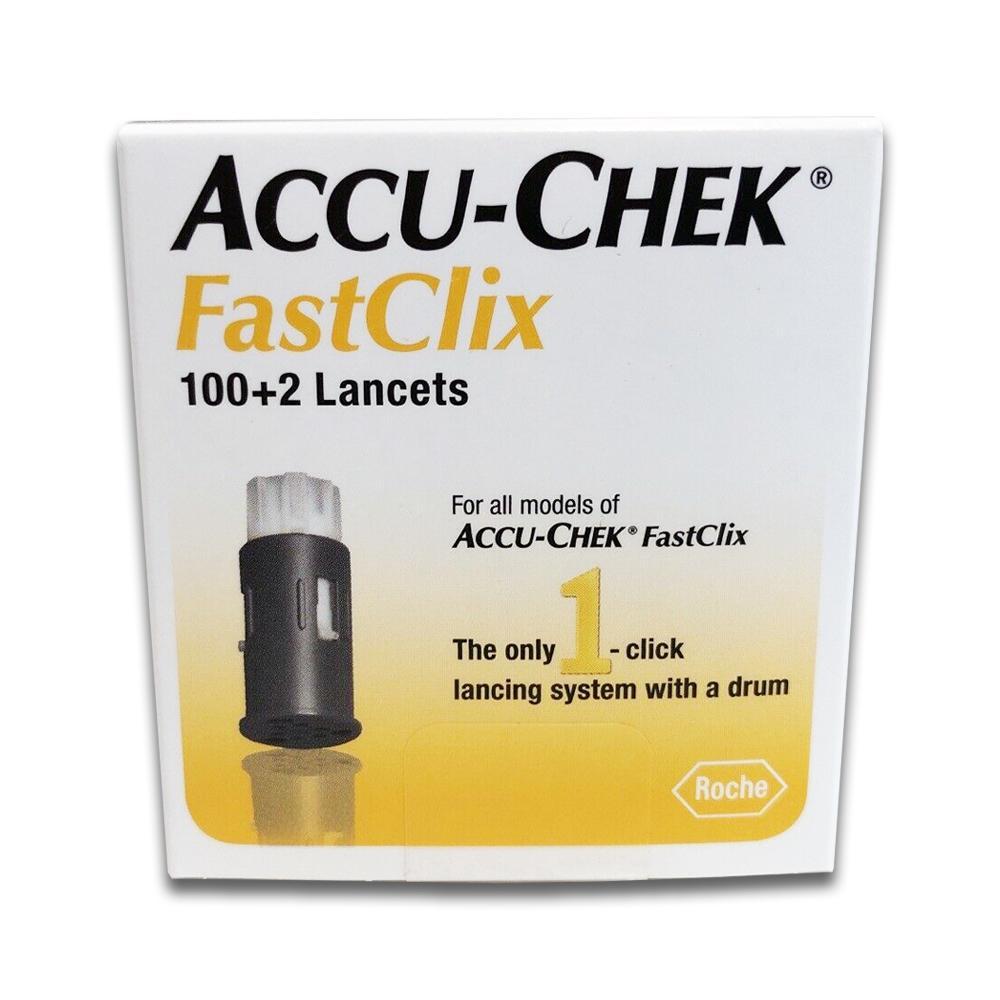 Accu-Chek FastClix 100+2  <br> Diabetic Lancet Drums