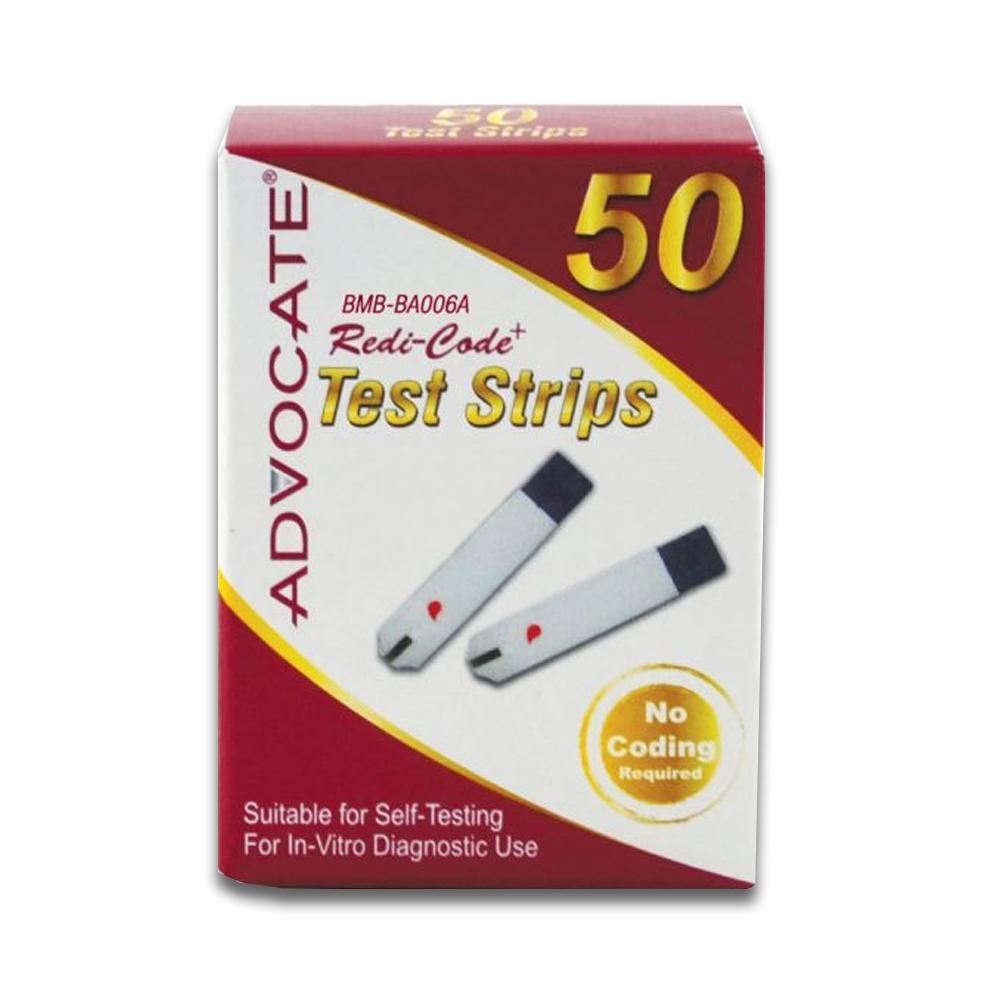 Advocate Redicode+ <br>  Diabetic Test Strips <br> 50 ct.