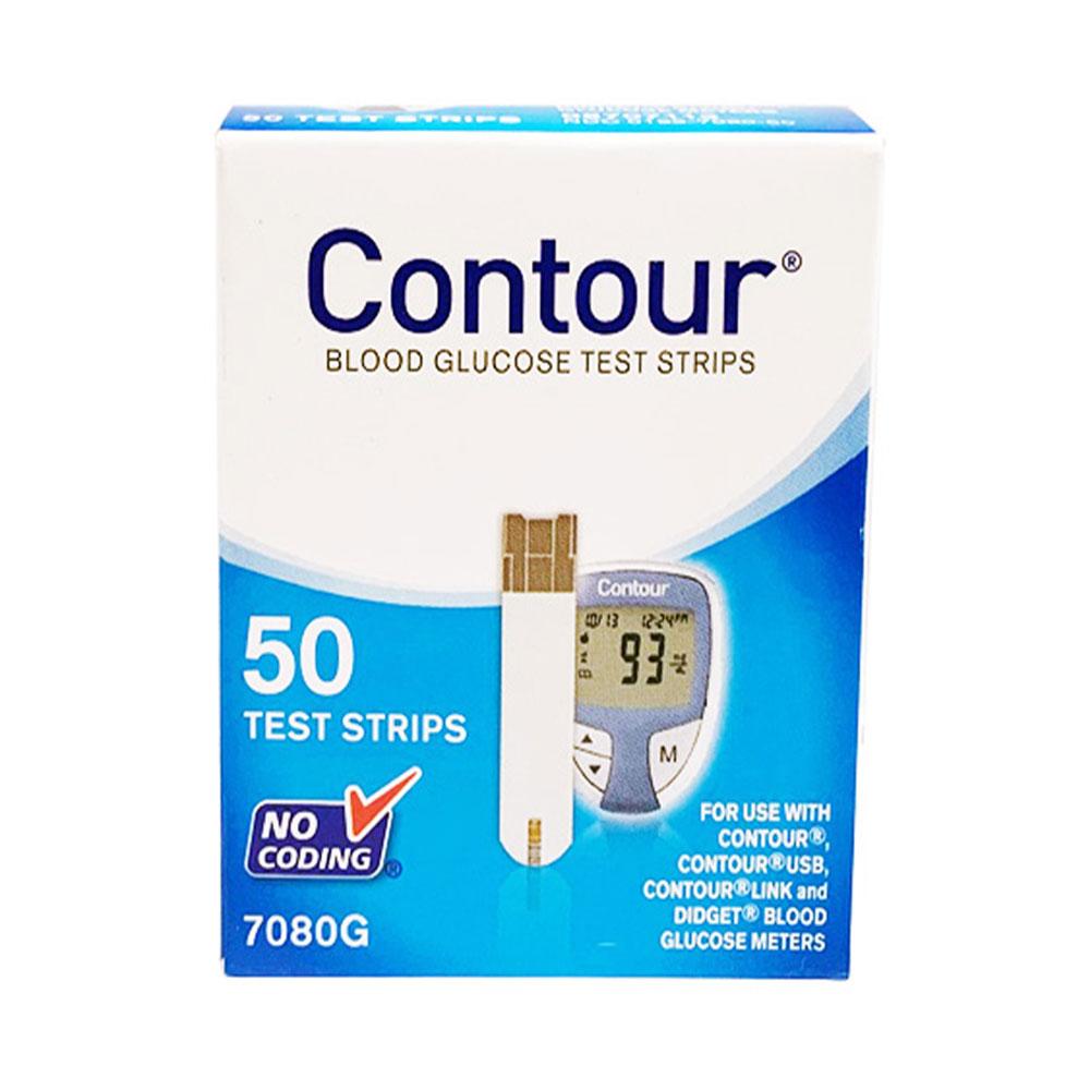 Bayer Contour Diabetic <br> Test Strips <br>50 ct.