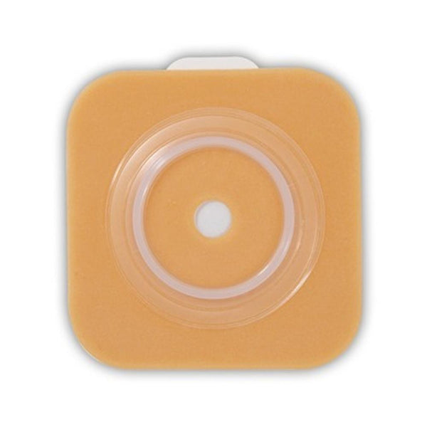 ConvaTec 125271 <br> SUR-FIT Natura Two-Piece <br>Pre-Cut Stomahesive Flexible <br> Skin Barrier with tape collar, Tan, <br> 45mm (1 3/4") flange  25mm (1") stoma opening, 10/BX