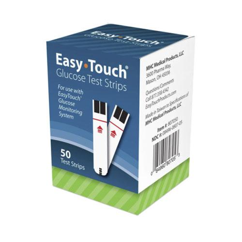 Easy Touch Blood Glucose <br> Test Strips<br> 50 ct.