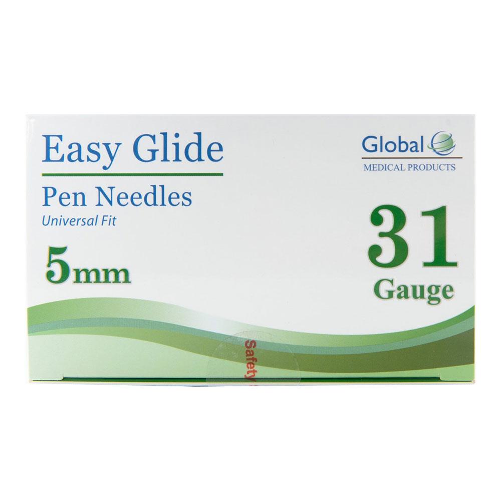 Easy Glide <br>Pen Needles <br>31g X 5mm