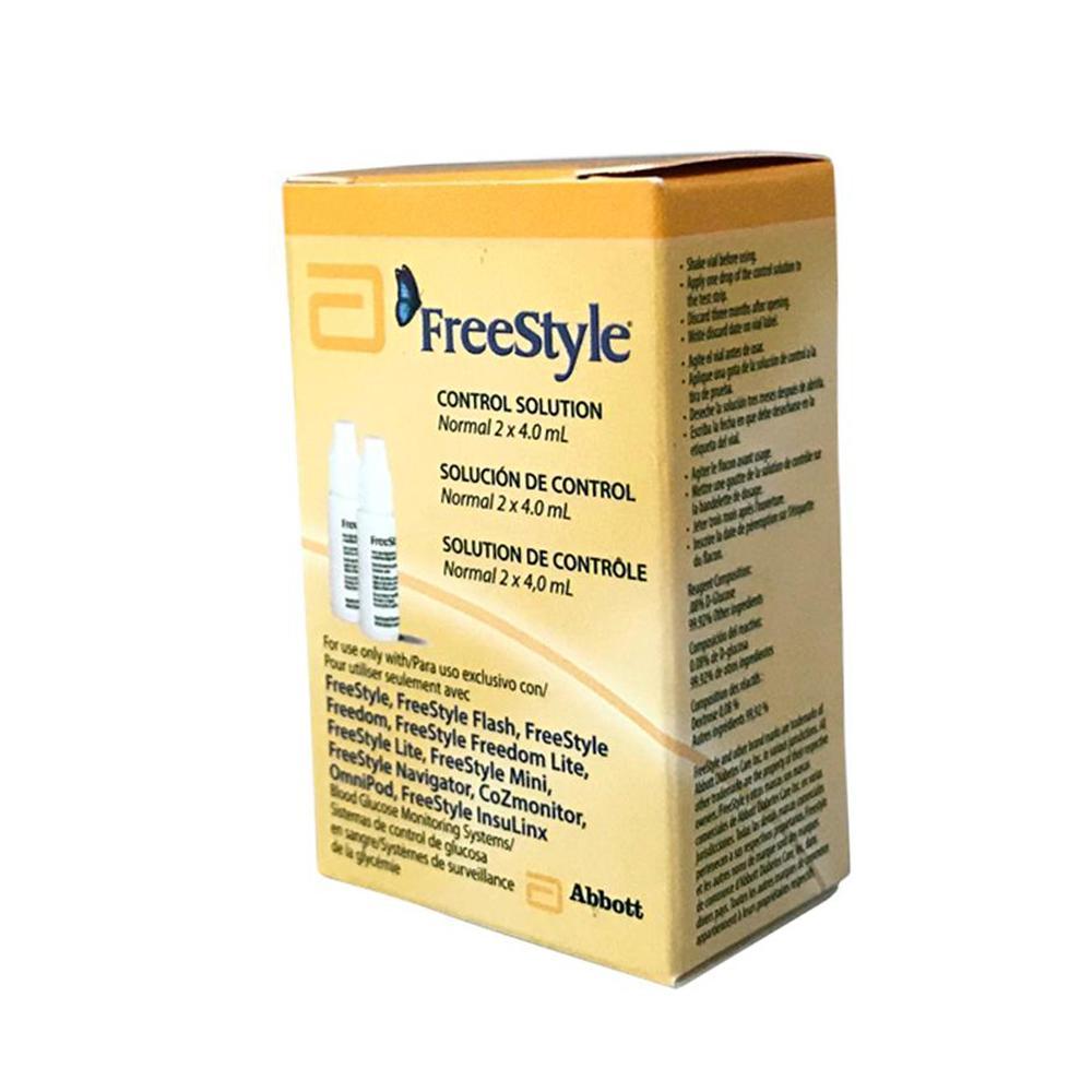 Frees Control FreeStyle Control Solution 2 x 4.0 ml Vial – Ample Medical