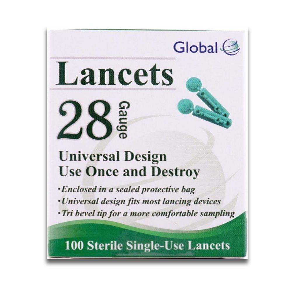 Easy Glide 28G <br>Twist Top Lancets <br> 100 ct.