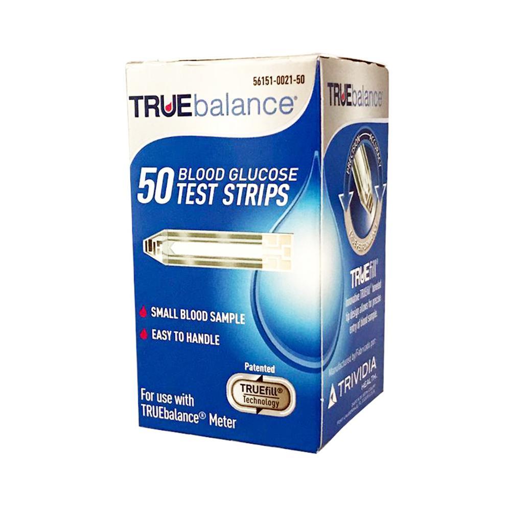 TrueBalance Blood Glucose <br> Test Strips <br>50 ct.