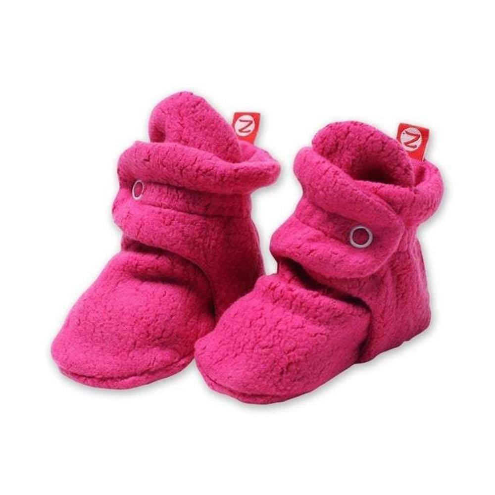 Zutano Baby Booties <br>Fuchsia Pink