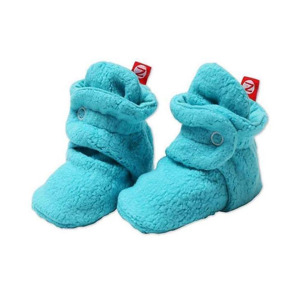 Zutano Baby Booties <br> Turquoise Pool